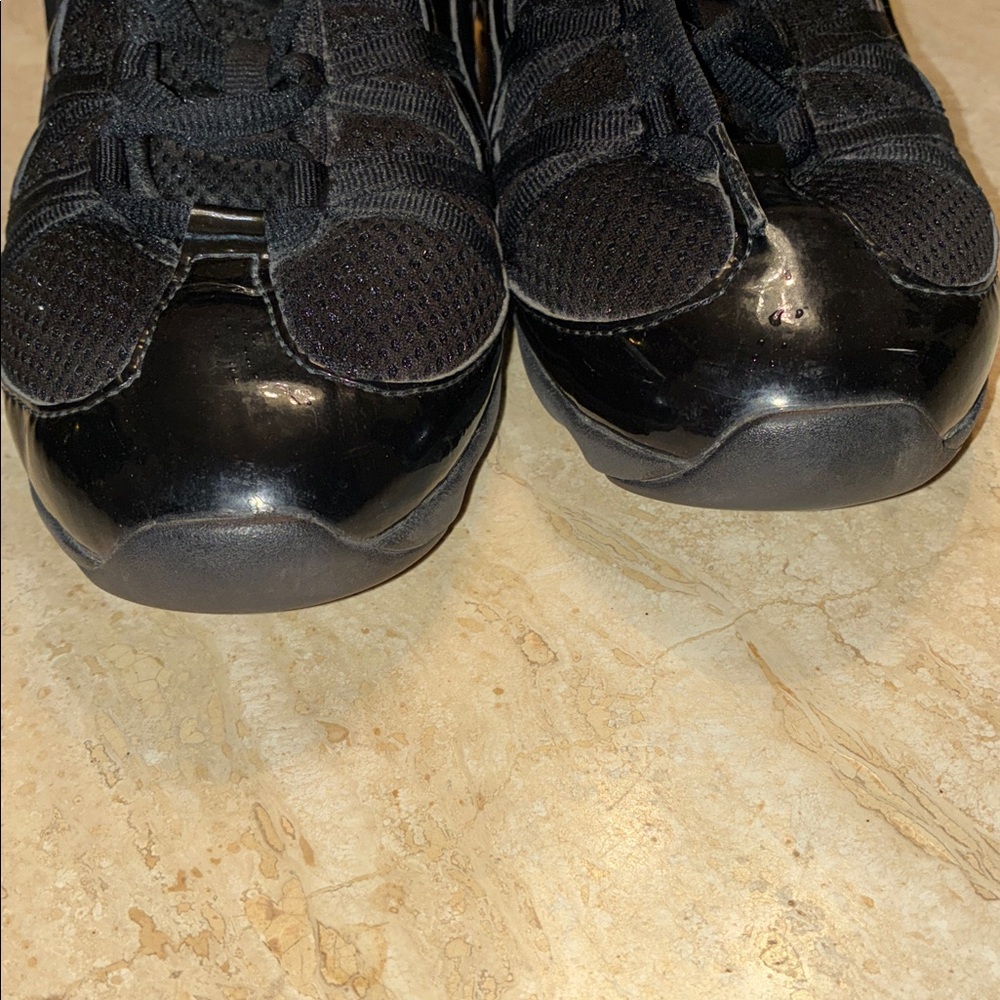 BLOCH JAZZ DANCE SHOES, Black, Practice, Leather/Mesh Lace-up, Split Sole. 9 EUC - Picture 6 of 16